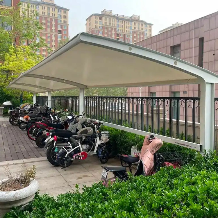 临猗县膜结构电动车棚